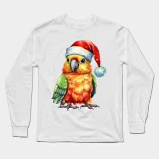 Christmas Parrot Long Sleeve T-Shirt